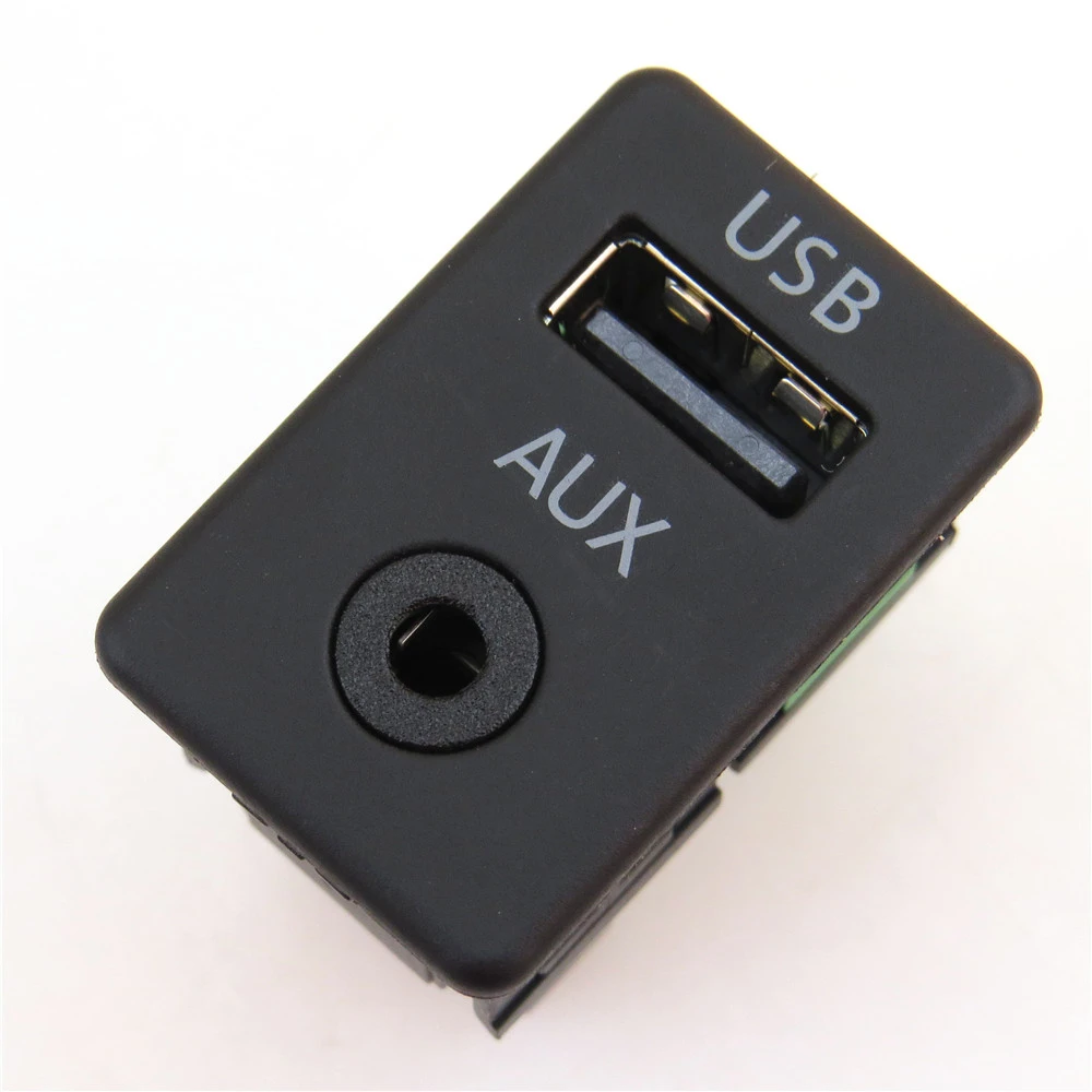 SCJYRXS AUX USB порт переключателя для Tiguan RCD510 RNS310 Passat B6 B7 Golf MK5 MK6 CC Polo EOS Scirocco 3CD035249A 3CD 035