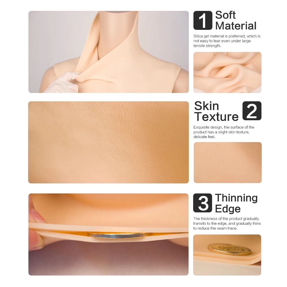 Crossdrssers реалистичные огромные поддельные груди усилитель Силиконовая грудь