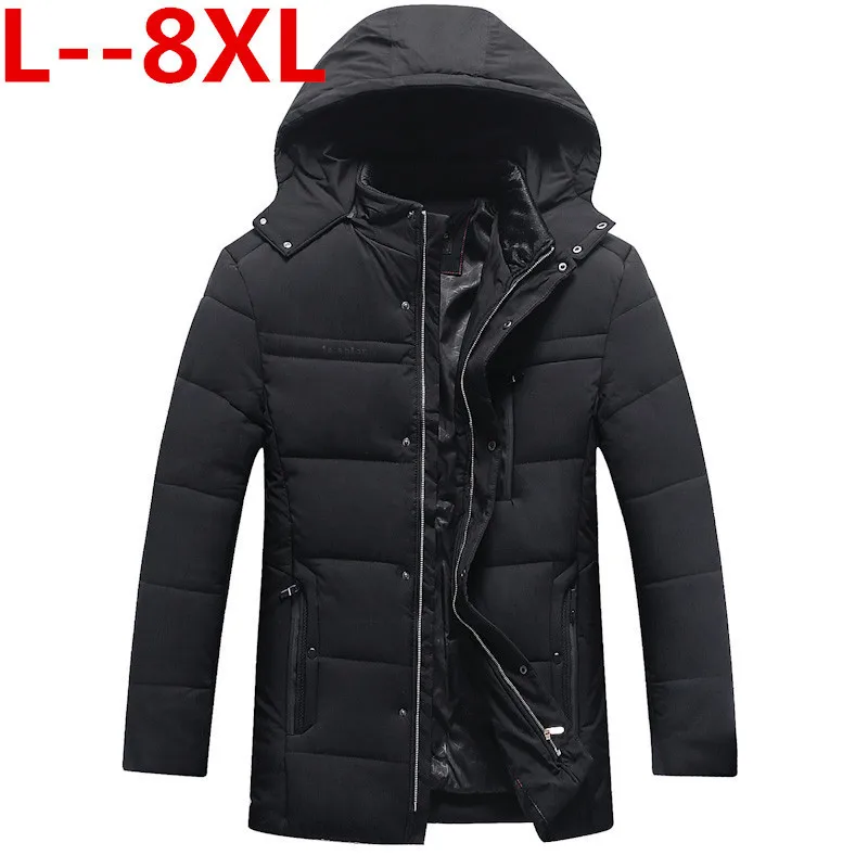 8XL 6XL 5XL Фирменная Новинка Мужская куртка осень зима горячая распродажа высокое