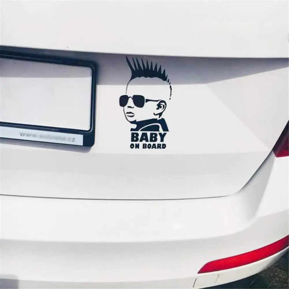 Автомобильная наклейка для детей на борту мальчиков креативная модная с