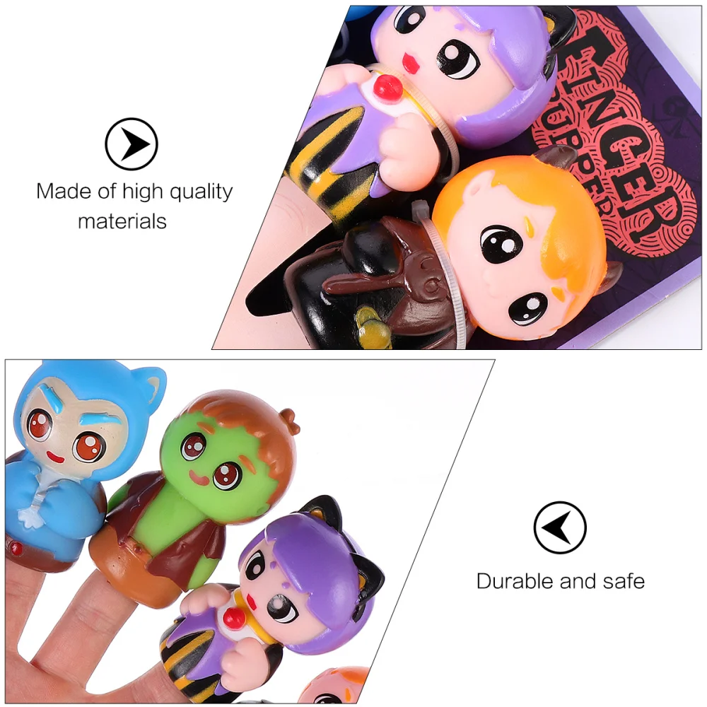 

5pcs Cartoon Model Finger Puppets Creative Children Finger Puppet Toys