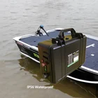 Перезаряжаемый литий-ионный аккумулятор GTK 36 В, 100 А  ч, 150 А  ч, 200 А  ч, с BMS, для пропеллеров для электромоторов, лодок, с зарядным устройством 10 А