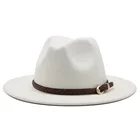 Фетровая шляпа Hawkins, шляпа из шерсти с широкими полями, для женщин и мужчин, шляпа Trilby Chapeu Feminino, шляпа для джазовой, церковной, Godfather, шляпы сомбреро