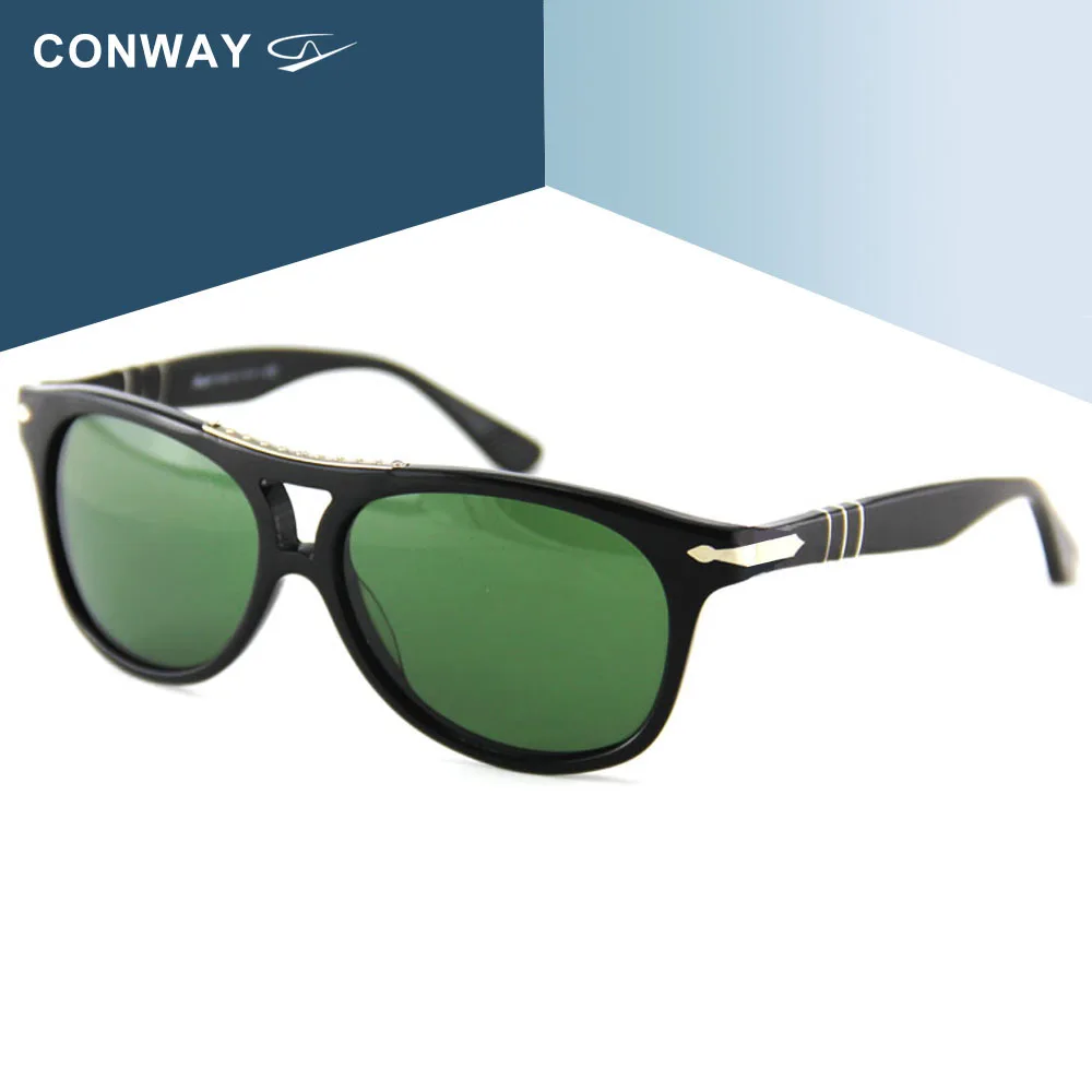 Conway, модные солнцезащитные очки для женщин, пилот, женские солнцезащитные очки, Steve, роскошный фирменный дизайн, очки для вождения, UV Proetection, ацетат