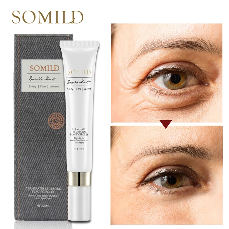 Somild укрепляющий питающий крем для глаз против морщин темные круги отечности