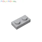 Строительные блоки technalal DIY 1x2, базовая доска, детали MOC, творчество, развивающая игрушка для детей, подарок на день рождения 3023