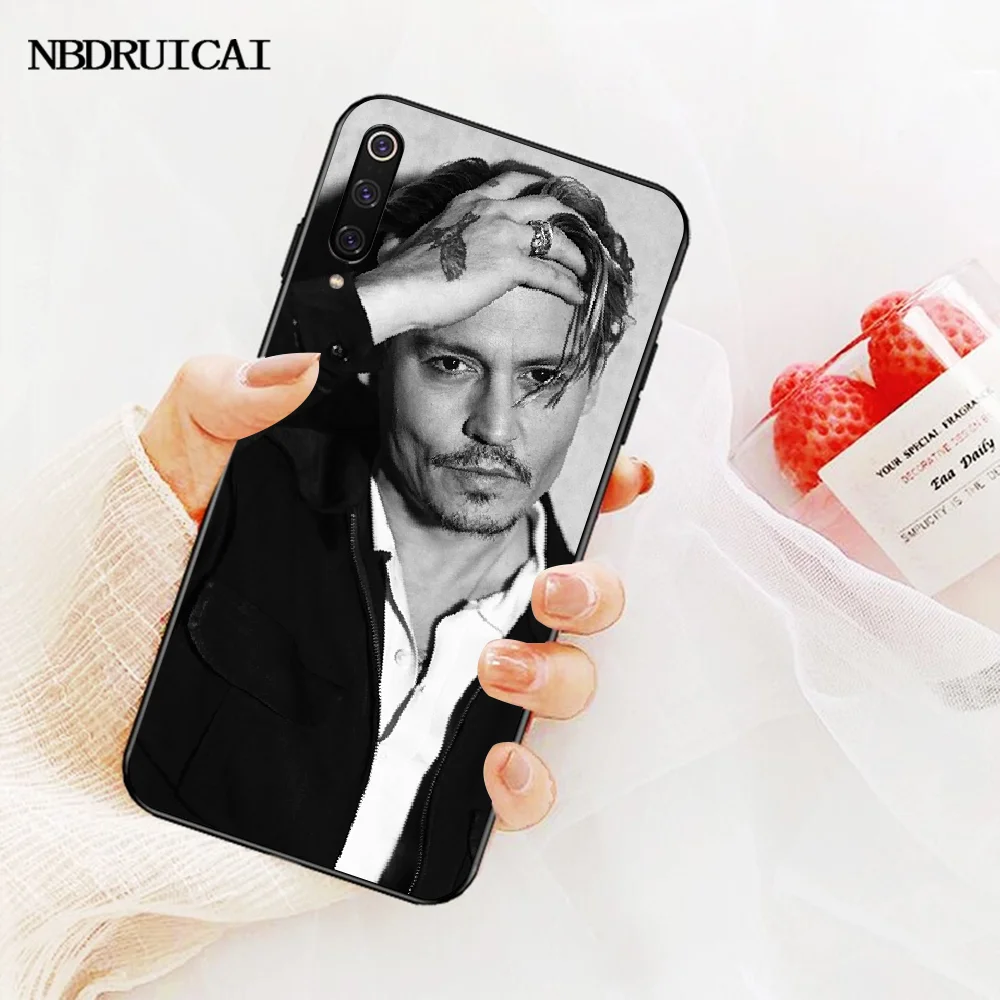NBDRUICAI Johnny Depp Phone Case Cover for Redmi Note 8 8A 7 6 6A 5 5A 4 4X 4A Go Pro Plus Prime | Мобильные телефоны и