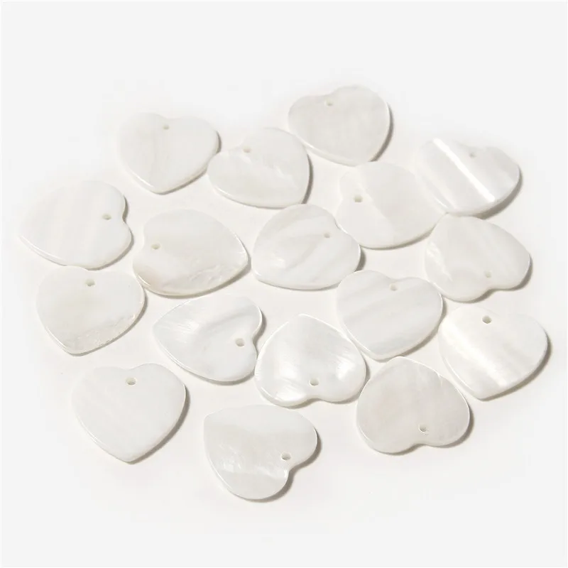 

10pcs/lot Natural White Shell Handmade Geometry Earrings Charms Bead For Women Fashion Trendy Long Tassel Drop Earring Accessory