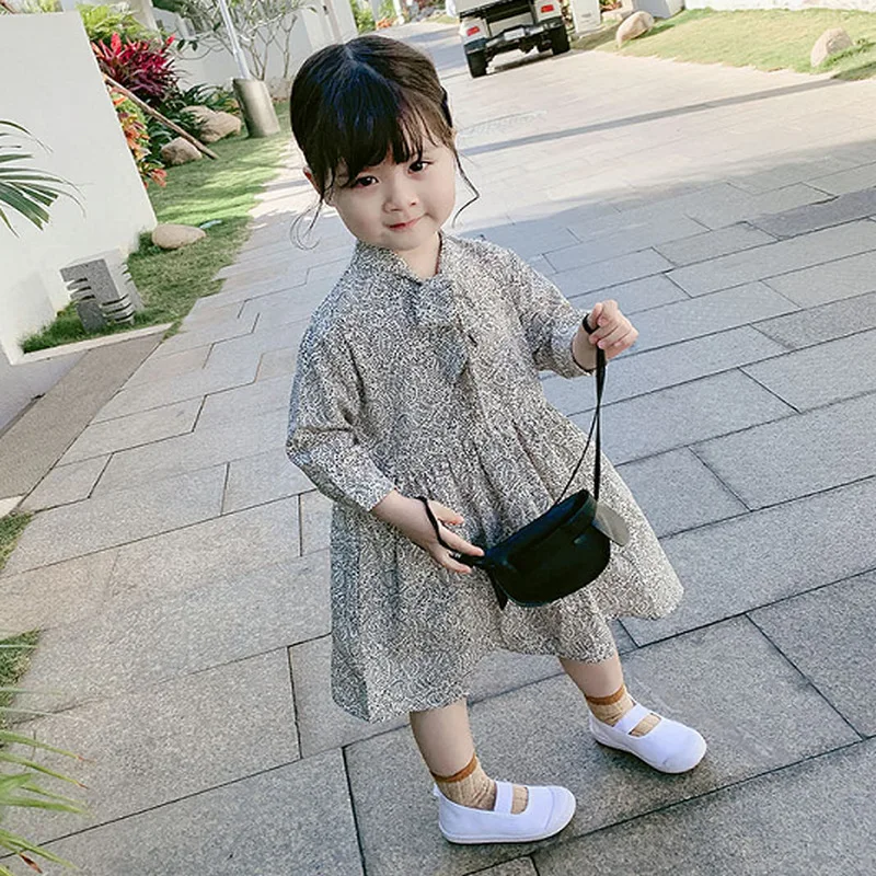 

New Arrival 2020 Spring Fashion Design Girls Dresses Baby Girls Elegant Dresses Soft Kids Casual Dresses for Girls, #8465