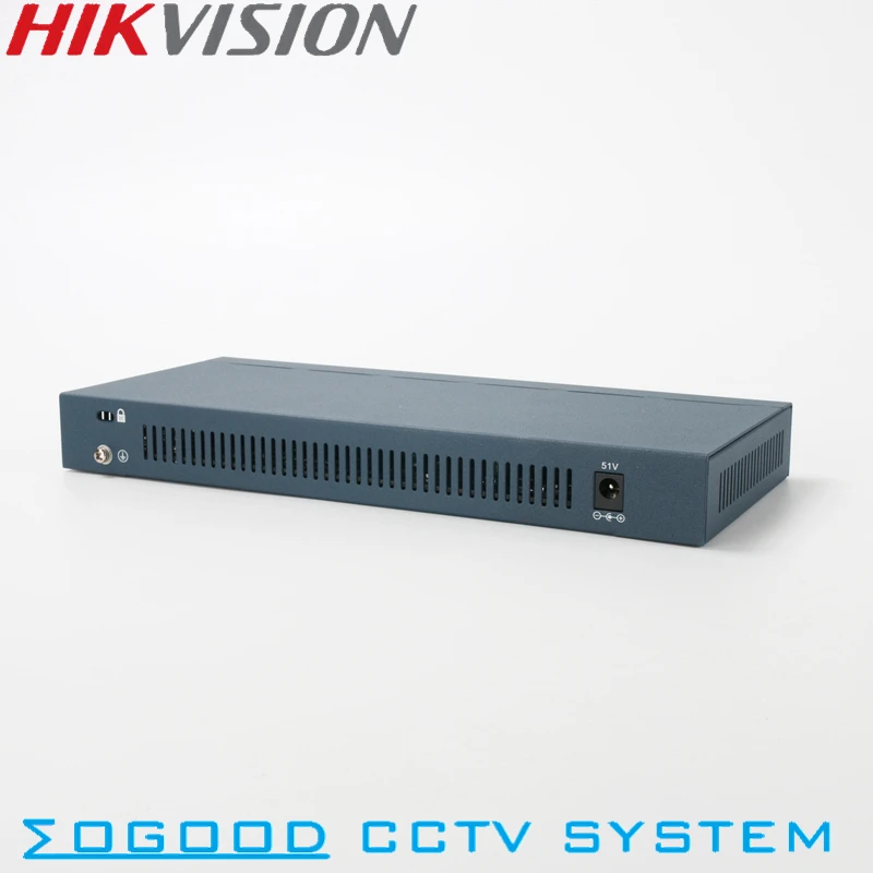 Hikvision Original DS-3E0109P-E Unmanaged 8 Pports PoE Switch 10/100 Mbps and 1 Up-Link Port For 8CH NVR IP Cameras |