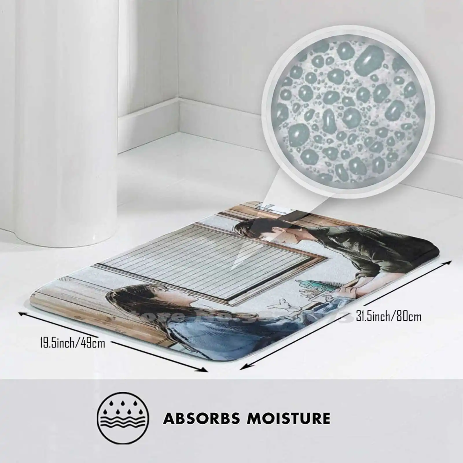 Драма W мягкая подушка домашний коврик дверной женский корейский Мальчики над