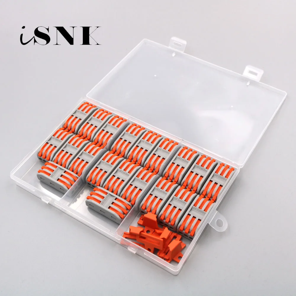 20 шт./кор. мини быстро компактный соединители проводов PT 3 Универсальный проводка
