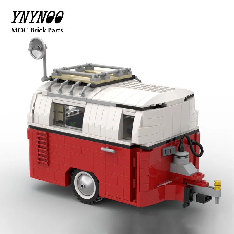 Новая модель автомобиля T1 Doka совместимая с техническими моделями 10220 VW T2