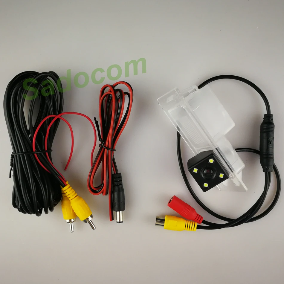 Автомобильная Водонепроницаемая камера заднего вида HD CCD светодиодный ночного