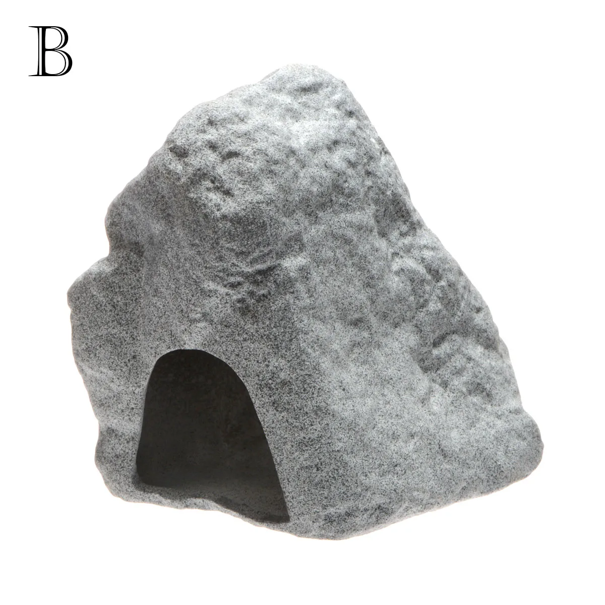 Saim украшение аквариума серый керамический неправильный камень креветка пещера