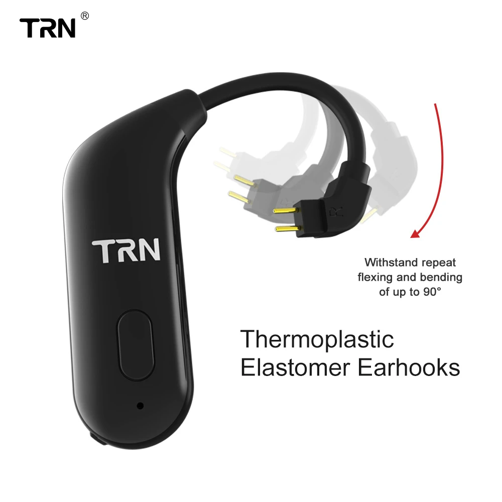 Bluetooth 5 0 беспроводной ушной крючок TRN BT20 HIFI наушники 2PIN/MMCX разъем для X6/IM1/IM2/V80/v30