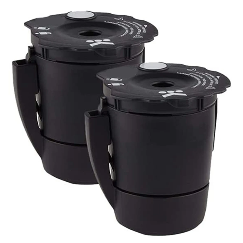 

Многоразовый фильтр для кофе, совместимый с Keurig My K Cup 1,0/2,0, все домашние кофеварки Keurig черного цвета