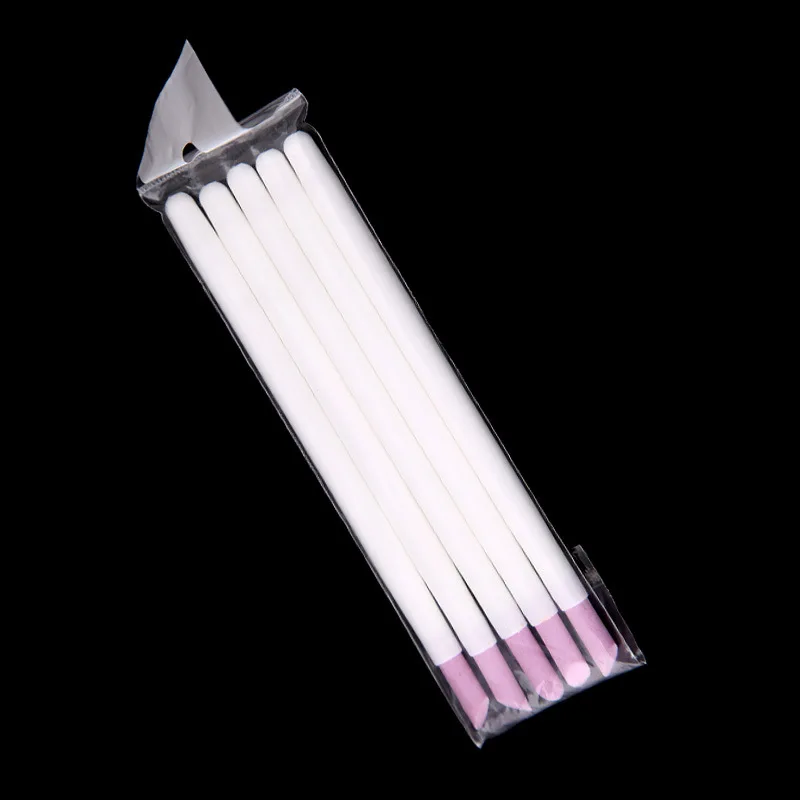 Новинка 5 шт. белая профессиональная ручка для удаления кутикулы кварцевый