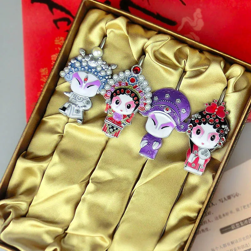 4 шт. металлические закладки западные художественные ремесла для студентов