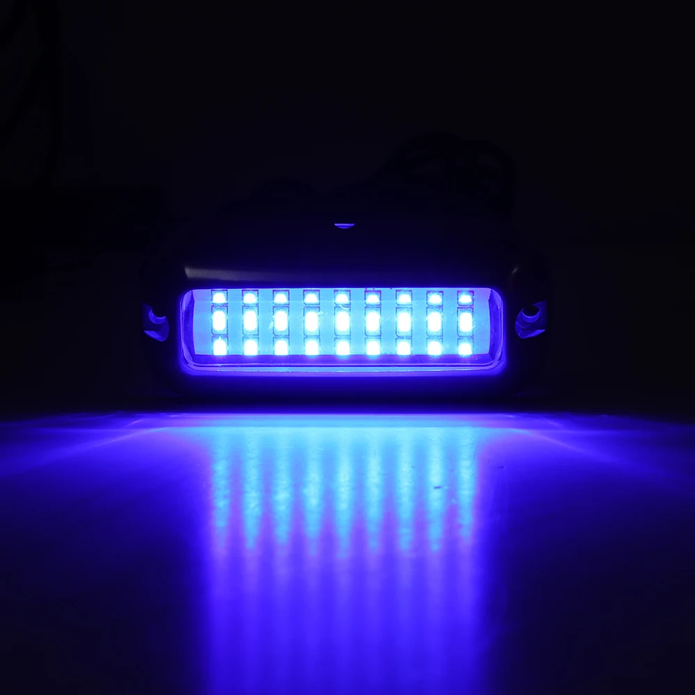 

50W Stainless Steel LED Underwater Pontoon Ocean Ship Beam Light Yacht Stern Light Fishing Night Light