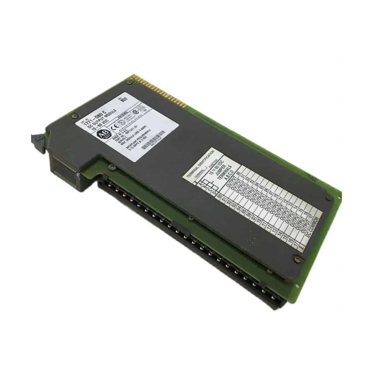 В наличии Allen Bradley 1771-OBD C выходной ПЛК-модуль используемый в хорошем состоянии -