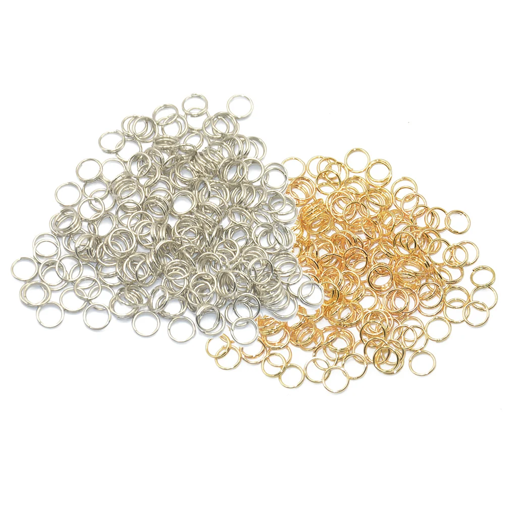 400 шт. Металлические Открытые Кольца Для Ключей|Ювелирная фурнитура и компоненты|