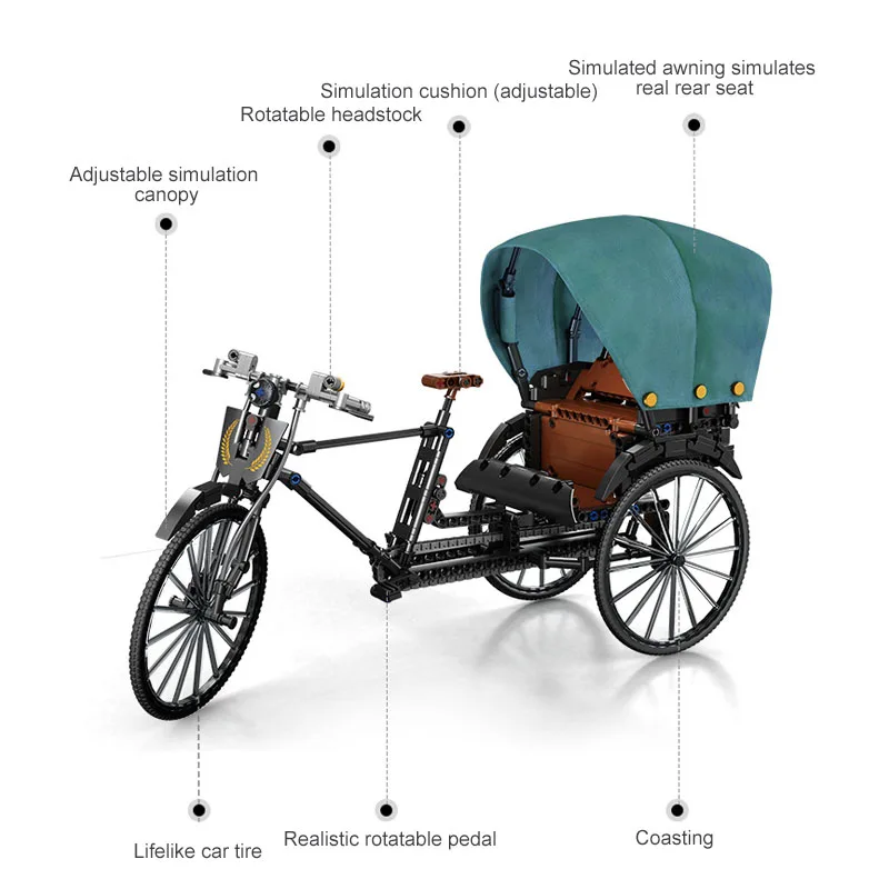 Конструктор для детского велосипеда ретро-трехколесный велосипед | Игрушки и