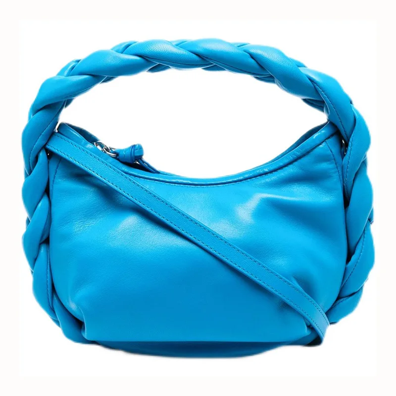 

Luxury Woven Women Bags High-quality Leather Ladies Totes Handbag Brand Design Shoulder Crossbody Bags Female Vintage Armpit Bag