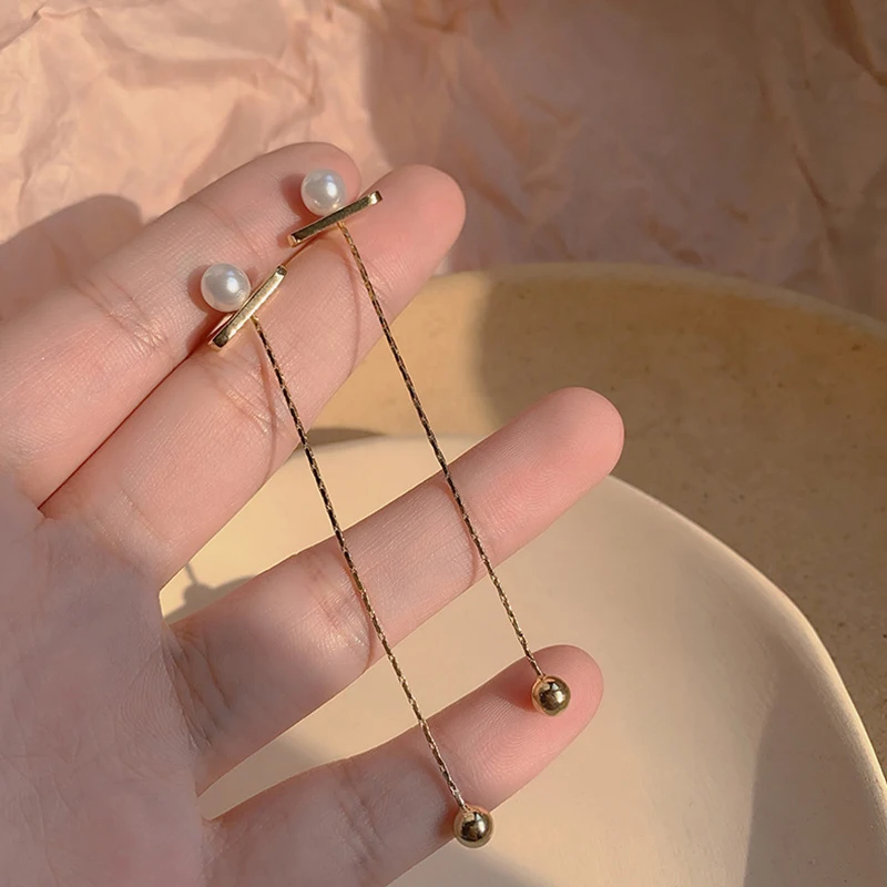 2 шт./компл. для женщин серьги модные свадебные туфли Украшенные жемчугом С