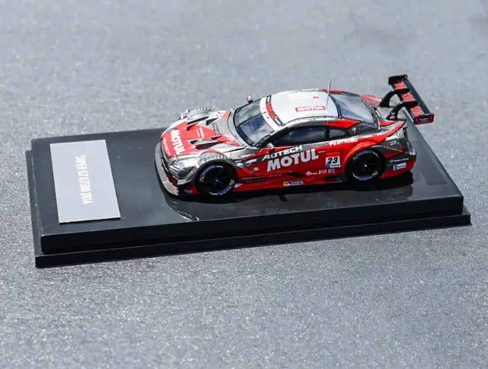 1/64 Nissan SUPER GT GT500 ралли#23 литье под давлением модель автомобиля коллекция подарок