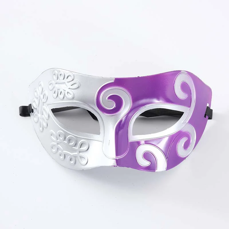 

Masquerade Mask Blend Colour Carnival Purple Half Face Masks for Adult Festival Cosplay Celebration Party Decoration Supplies