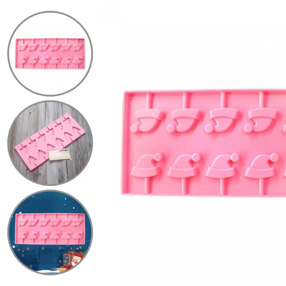 

Safe 1 Set Unique Wear-resistant Silicone Pastry Mold Long Lasting Chocolate Mold Practical for Home