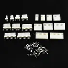 20 комплектов KF2510 комплекты коннекторов шаг 2,54 мм 2345678910 контактный прямоугольный разъем + Корпус + Обжим