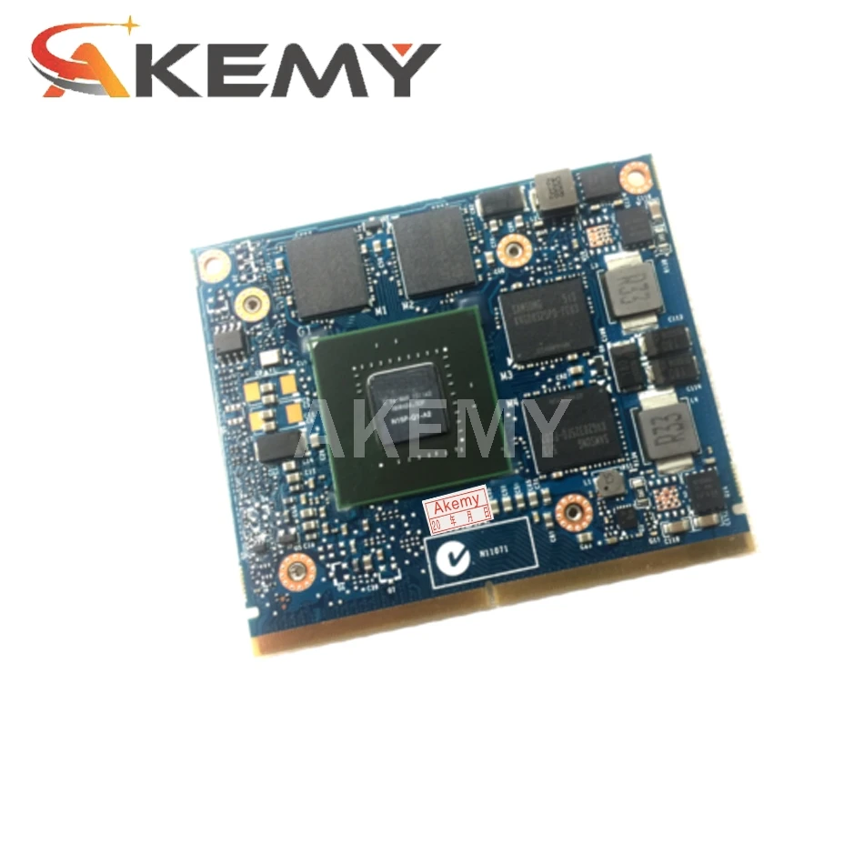 

SAMXINNO Original K1100M K 1100M Video Graphic Card N15P-Q1-A2 for HP Elitebook ZBOOK15 Dell M4600 M4700 M4800 Working Perfectly