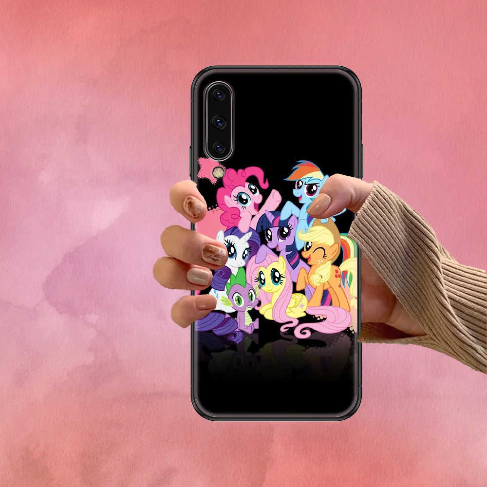 

my cute little cartoon pony Phone case For Samsung Galaxy A 3 5 7 8 10 20 21 30 40 50 51 70 71 E S 2016 2018 4G black pretty