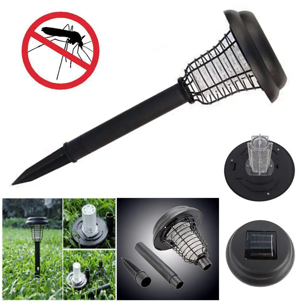 На солнечной энергии светодиодный светильник от комаров вредителей ловушка для