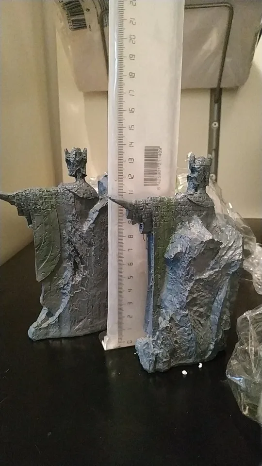 Крутой: Горячий продажи Хоббит Третья Врата Гондора Аргонат Резиновая статуэтка-подставки для книг Домашнего украшения Подарок для фанатов аниме на день рождения.