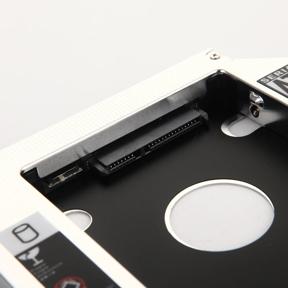 SATA 2-й второй HDD SSD жесткий диск Оптический bay Caddy Рамка адаптер для Sony VAIO VPCEB1M1E VPCEB4AFD