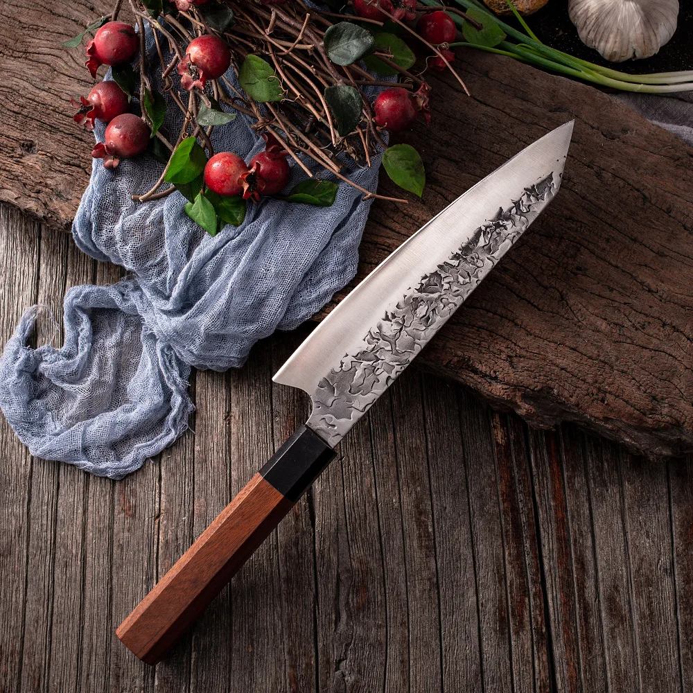 Японский нож шеф-повара кухонный для нарезки мяса мясника пилотирующий суши