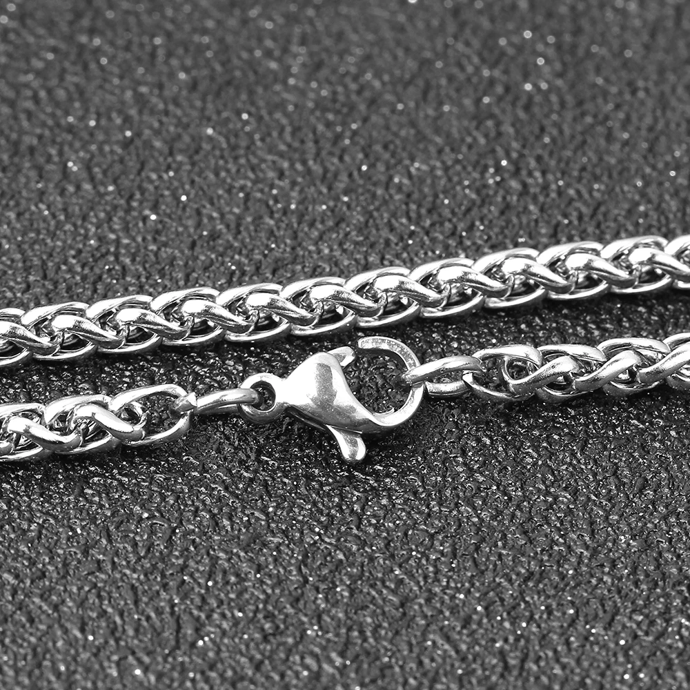 Ожерелье с подвеской в стиле норвежских викингов из нержавеющей стали