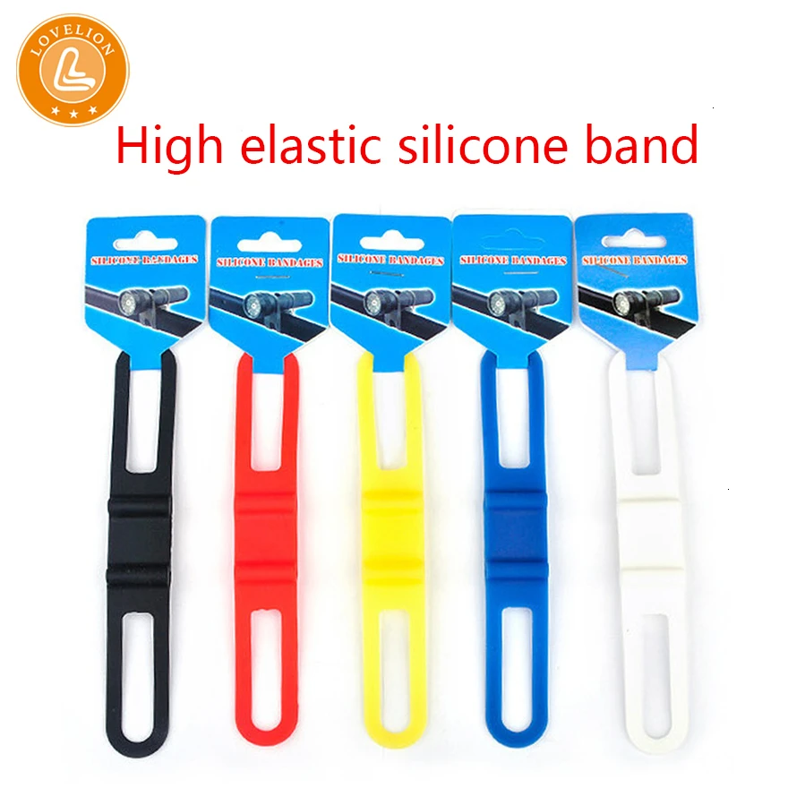 LOVELION крепкий высокоэластичный силиконовый ремешок для горного велосипеда