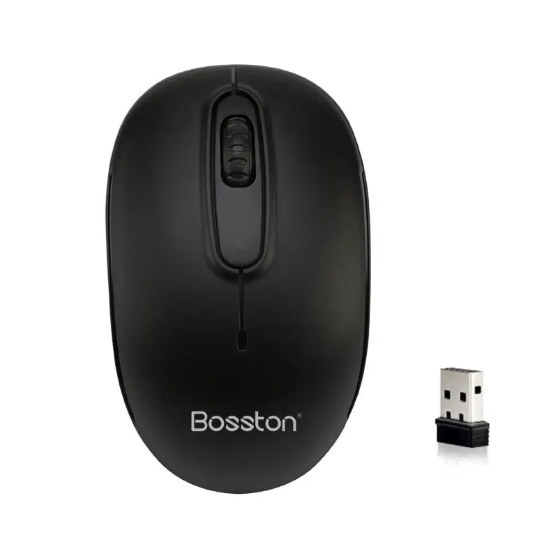 Bosston Беспроводной Мышь 2 4 ГГц мини мышь компьютерная Q1 для Офис Рабочий стол