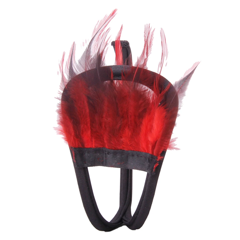 Женское соблазнительное нижнее белье с украшением в виде перьев Эротические