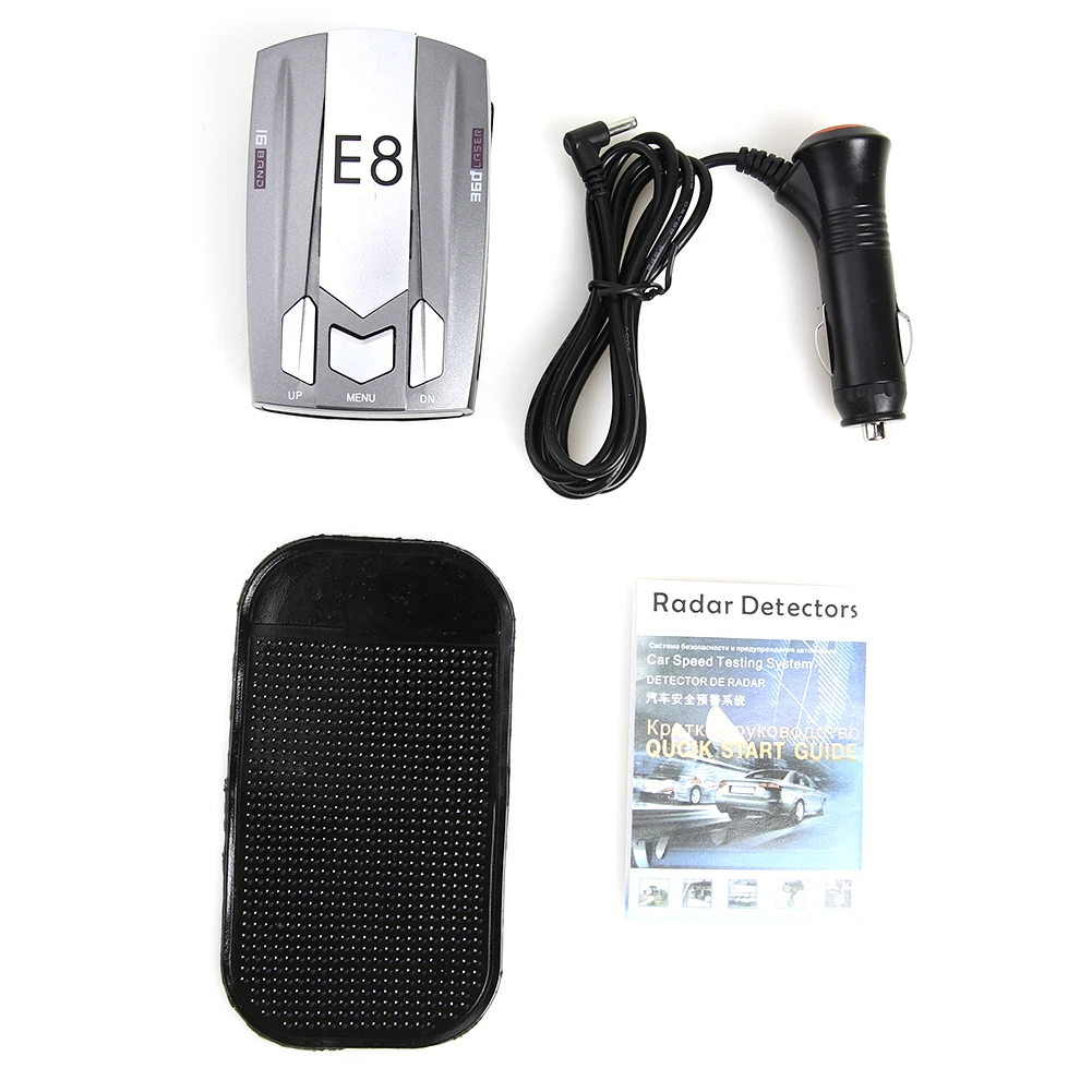 Английский Русский человеческий голос Предупреждение E8 2020 GPS автомобиль анти