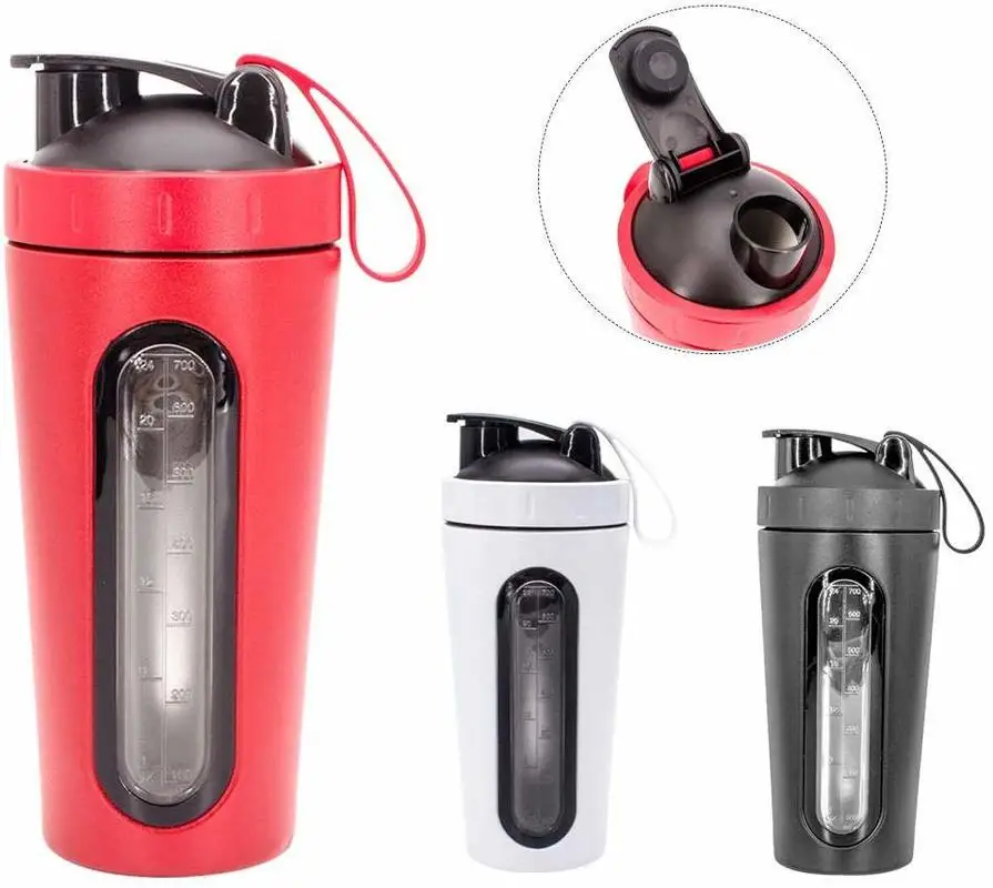 Yooap 304 нержавеющая сталь прозрачная шкала чашка для перемешивания протеиновый