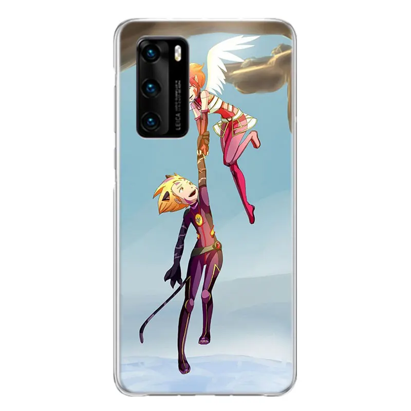 Крутой код Lyoko чехол для Huawei Mate 40E 40 30 Pro + 20 10 lite Y5 Y6 Y7 Y9 2019 прозрачный силиконовый lithe