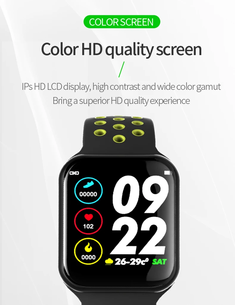 F8 Смарт-часы для мужчин для Apple Watch для женщин пульсометр кровяное давление спортивные часы фитнес-браслет Bluetooth Смарт-браслет