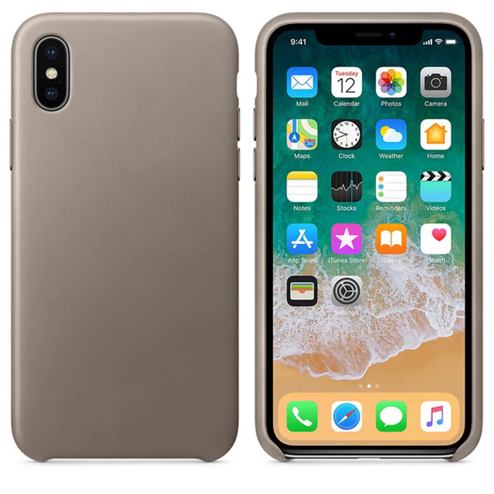 1:1 Официальный чехол из натуральной кожи для iPhone 7 8 Plus X XS XR XS MAX 11 pro max, чехол из натуральной кожи с розничной упаковкой