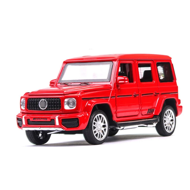 8928B-RD-1 1:32 Масштаб AMG G63 6X6 пикап Внедорожник внедорожный металлический сплав модель автомобиля литые автомобили игрушки для детей Подарки для детей - Цвет: 8928B-RD-1