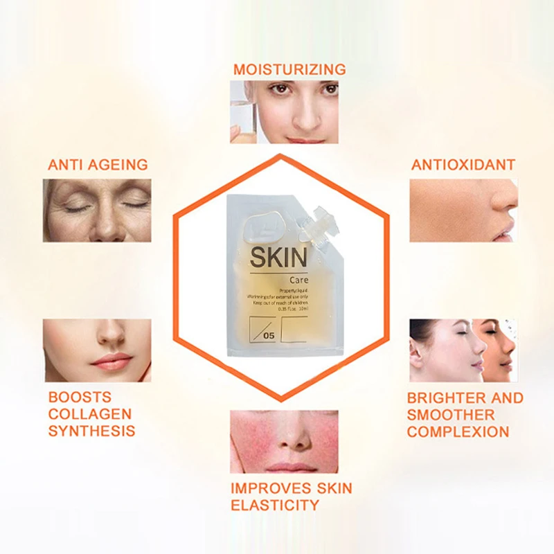 Сыворотка для лица 30 мл VC Essence Bioaqua The Ordinary сыворотка против морщин сужает поры